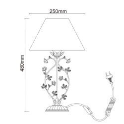 Настольная лампа MW-Light Букет 16 421034601