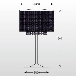 Настольная лампа Zumaline Blink T0173-04W-F4B3