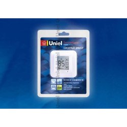 Диммер Uniel USW-001-LCD-DM-40/500W-TM-M-WH 04028
