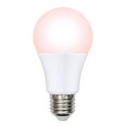 Лампа светодиодная диммируемая для птиц Uniel E27 9W LED-A60-9W/SCEP/E27/FR/DIM IP65 PLO65WH UL-00003189