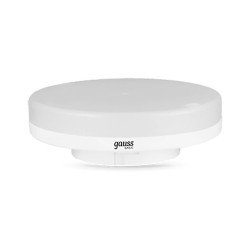 Лампа светодиодная диммируемая Gauss GX53 8W 4100K матовая 108408208-D