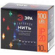 Светодиодная гирлянда ЭРА нить 220V мультиколор ENIN -10NM Б0047965
