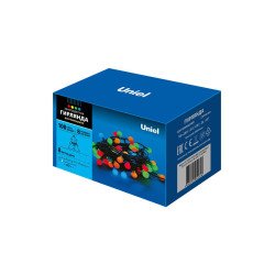 Светодиодная гирлянда Uniel 220V разноцветный ULD-S0800-100/DGA MULTI IP20 COLORBALLS 07929