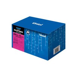 Светодиодная гирлянда Uniel бахрома 230V синий ULD-B3010-200/SWK Blue IP67 UL-00002329