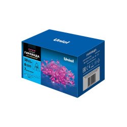 Светодиодная гирлянда Uniel Сакура 220V розовый ULD-S0700-050/DTA PINK IP20 PINK SAKURA 07933