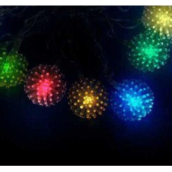 Светодиодная гирлянда Uniel Шарики 220V разноцветный ULD-S0280-020/DTA RGB IP20 BALLS 07921