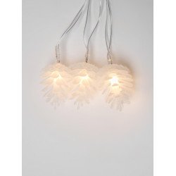 Светодиодная гирлянда Uniel шишки 220V белый ULD-S0280-020/DTA Warm White IP20 PINE CONES 09582