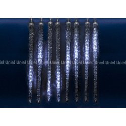 Светодиодная гирлянда Uniel занавес 220V белый ULD-E3005-300/DTK White IP44 ICICLE 11124