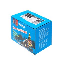 Светодиодная гирлянда Uniel занавес 220V белый ULD-E5505-196/DTK WHITE-BLUE IP20 STARS-1 UL-00001410