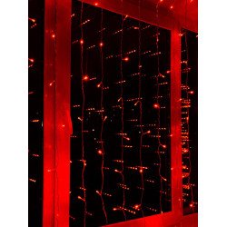 Светодиодная гирлянда Uniel занавес 220V красный ULD-C2030-240/DTA RED IP20 06741