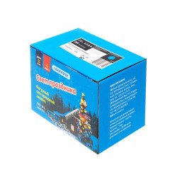 Светодиодная гирлянда Uniel занавес Радуга-1 220V синий ULD-E3104-288/DTK BLUE IP20 RAINBOW-1 UL-00001409