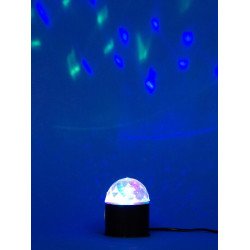 Светодиодный светильник-проектор Volpe Disco ULI-Q302 03W/RGB Black 09840