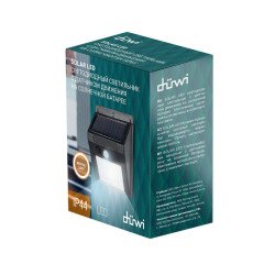 Архитектурный настенный светодиодный светильник Duwi Solar LED на солнеч. бат. с датчиком движ. 24297 0