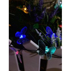 Гирлянда на солнечных батареях Uniel Бабочки USL-S-129/PT4000 Butterflies UL-00006557