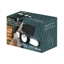 Архитектурный настенный светодиодный светильник Duwi Solar LED на солнеч. бат. с датчиком движ. 25019 7