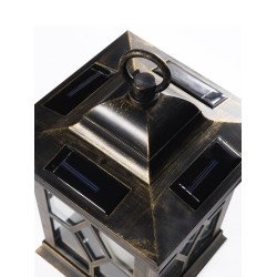 Подвесной светильник на солнечных батареях Uniel USL-S-180/PT220 Bronze lantern 10227