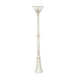 Садово-парковый светильник Arte Lamp Monaco A1497PA-1WG