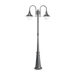 Садово-парковый светильник Ideal Lux Cima PT2 Antracite 246833