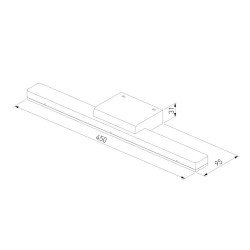 Подсветка для зеркал Elektrostandard Protect LED алюминий MRL LED 1111 a052872