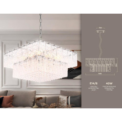 Подвесная люстра Ambrella light Traditional TR5238