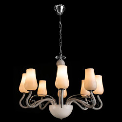 Подвесная люстра Arte Lamp Biancaneve A8110LM-8WH