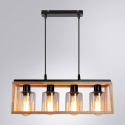 Подвесная люстра Arte Lamp Dublin A7025SP-4BK