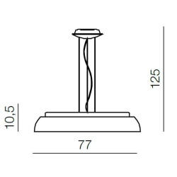 Подвесная люстра Azzardo Biscotto 77 AZ0563