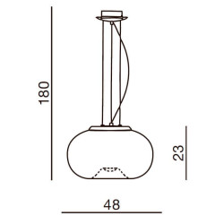 Подвесная люстра Azzardo Optima AZ0184