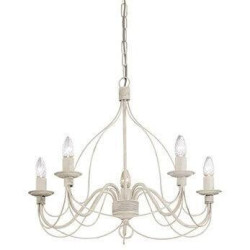 Подвесная люстра Ideal Lux Corte SP5 Bianco Antico 005881