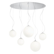 Подвесная люстра Ideal Lux Mapa Sp5 Bianco 043562