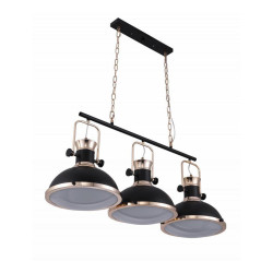 Подвесная люстра Lumina Deco Batore LDP 274-3 BK