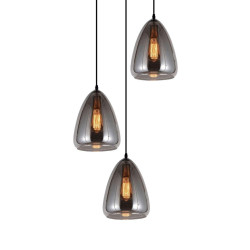 Подвесная люстра Lumina Deco Braga LDP 6841-3 GY