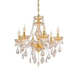 Подвесная люстра Lumina Deco Eliza LDP 7025-6 GD