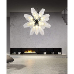 Подвесная люстра Lumina Deco Feretta LDP 1139-18 WT+CL