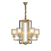 Подвесная люстра Lumina Deco Manhattan LDP 8012-6 F.GD