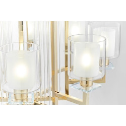 Подвесная люстра Lumina Deco Manhattan LDP 8012-8 F.GD