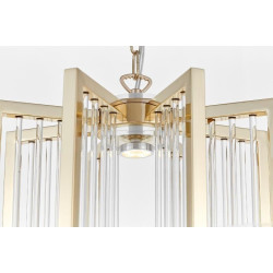 Подвесная люстра Lumina Deco Manhattan LDP 8012-8 F.GD