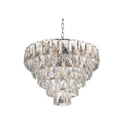 Подвесная люстра Lumina Deco Reeli LDP 6004-600 CHR