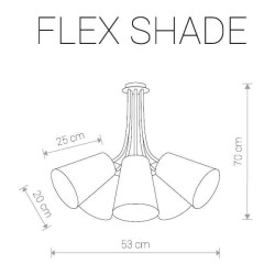 Подвесная люстра Nowodvorski Flex Shade 9277