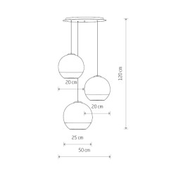 Подвесная люстра Nowodvorski Globe PLus 7607