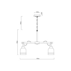 Подвесная люстра Vele Luce Calma VL2122L06