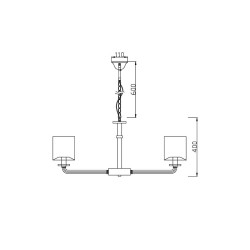 Подвесная люстра Vele Luce Princess VL1753L08