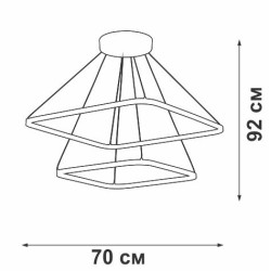 Подвесная люстра Vitaluce V04617-13/2S