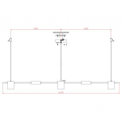 Подвесная светодиодная люстра Kink Light Карин 07624-5,02