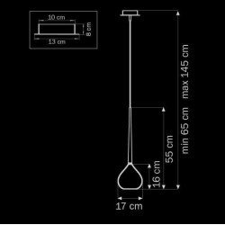 Подвесной светильник Lightstar Forma 808110