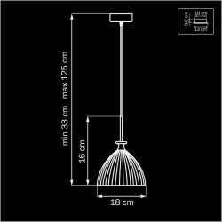 Подвесной светильник Lightstar Simple Light 810 810021