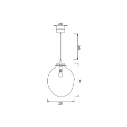 Подвесной светильник Vele Luce Alba VL1651P01