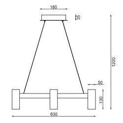 Подвесной светильник Vele Luce Neo VL10012P06