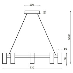 Подвесной светильник Vele Luce Neo VL10012P08