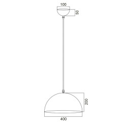 Подвесной светильник Vele Luce Palmer VL6183P01